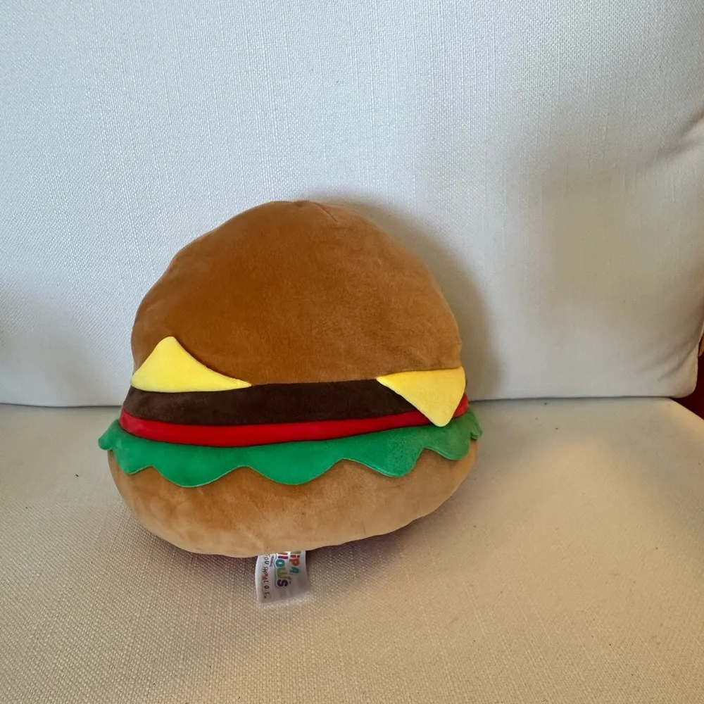 Squishmallow Flip a Mallow Burger and Fries Plush Toy